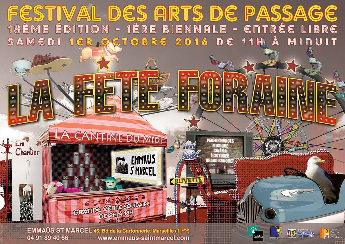 Emmaüs Marseille Saint-Marcel : le festival des arts de passage