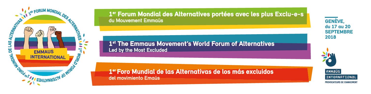 1er forum des alternatives d'Emmaüs International