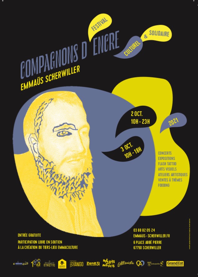 Compagnons d’Encre : 2ème édition du festival culturel et solidaire d'Emmaüs Scherwiller
