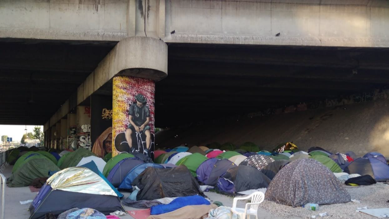 Campements parisiens : nous demandons l'hébergement en urgence des personnes réfugiées
