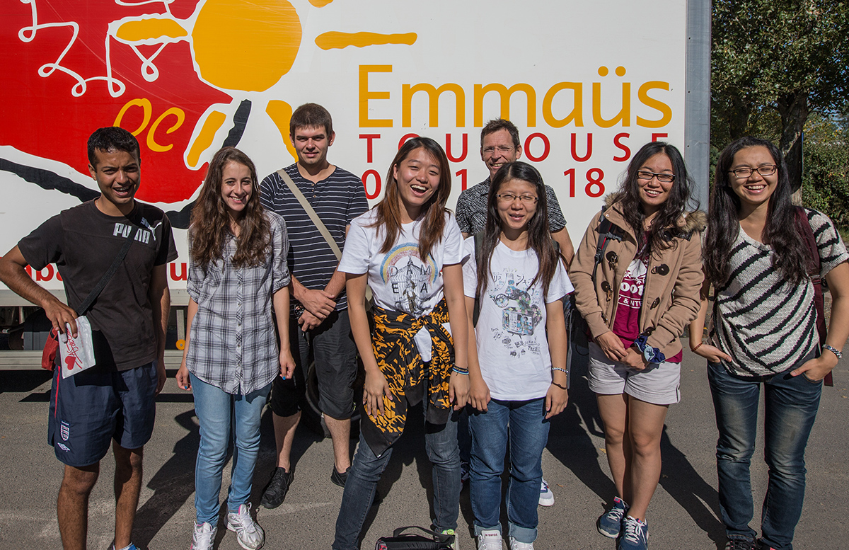 300 jeunes à Emmaüs durant l’été 2014