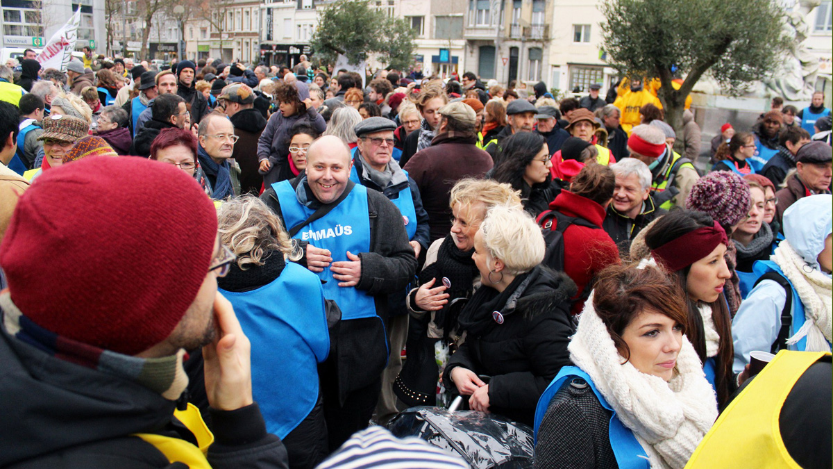 Solidarité avec les migrants à Calais